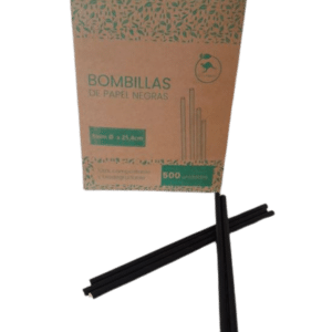 BOMBILLA PAPEL NEGRA JUMBO 8 MM